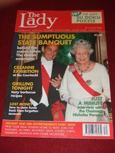 THE LADY - THE QUEEN ENTERTAINS - July 22 2008 Vol 224 # 6370 - Picture 1 of 1