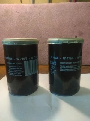 MANN Ölfilter  W 719/5 für VW Golf II 1.3 L Benziner - Bild 1 von 2