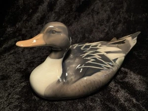 Royal Copenhagen Pintail Drake Duck Figurine #1933 6.25” x 3” Marked - Picture 1 of 12