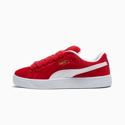 Size 7 Women PUMA Suede XL Sneakers 397648-03 For All Time Red/White NEW IN BOX - Image 1 of 4