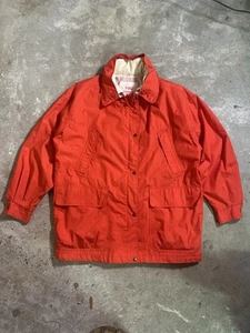 Vintage London Fog red rain jacket Made in Korea men’s Medium - Picture 1 of 11