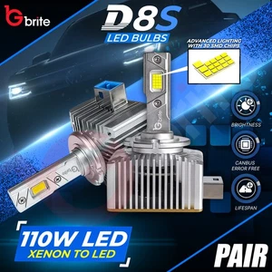 2X D8S LED UPGRADE KIT FOR VW AMAROK 2010-22 UPGRADE FOR XENON HEADLIGHT BULBS - Picture 1 of 10
