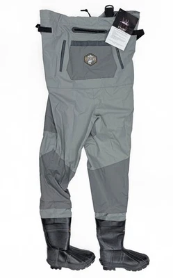 Frogg Toggs Steelheader Reinforced Nylon Insulated Bootfoot Chest Wader Men's 9* - Image 1 of 4