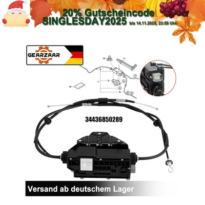 34436850289 Handbremse Feststellbremse Steuerelement Für BMW X5 X6 E70 E71 - Bild 1 von 4
