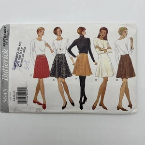 Simplicity 3643 Above Knee Skirts 4 Styles Size 6-12 Vintage 1994 Uncut - Picture 1 of 4