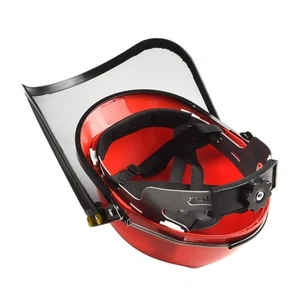 Kettensäge Forst Motorsense Schutzhelm Mütze Integral Metallnetz Schirmmütze - Bild 1 von 12