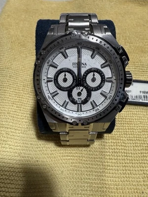 Festina Chrono Bike Mens Stainless Steel Watch F16968-1￼ - Image 1 of 4