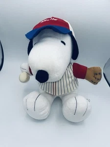 MetLife Baseball Snoopy #1 10in Plush - Picture 1 of 7