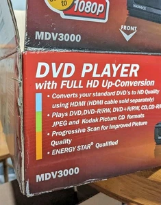 Magnavox MDV3000 DVD-Player | Full HD 1080p | HDMI-Ausgang + Fernbedienung - Bild 1 von 5