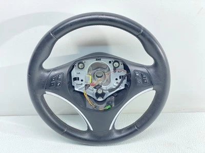 BMW E88 E82 E90 E92 E93 1/3 Series M/T Leather Sport Steering Wheel Assembly OEM - Image 1 of 4