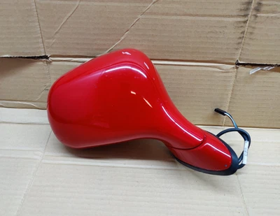 96-02 BMW Z3 porta do passageiro direita visão lateral espelho retrovisor luz vermelha brilhante - Imagem 1 de 4