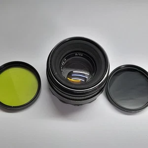 Helios BO 44-2 M42 Screw Mount 2/58 Biotar Design Clean Funktions Metall Objektiv - Bild 1 von 9