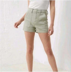 Upwest Damen XL Utility Shorts desert salbeigrün dehnbar Gummibund Baumwolle - Bild 1 von 10