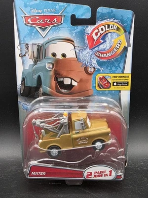 Disney Pixar CARS Cambiadores de Color Marrón Mater a Aqua 2 en 1 Trabajos de Pintura 2015 Foto 1 de 4