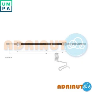 CABLE PARKING BRAKE 13.0210.1 FOR FORD TRANSITPlatform/Chassis D4FA/D2FE 2.4L - Picture 1 of 6