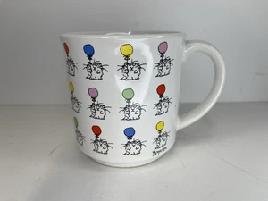 Sandra Boynton 10 Unzen bunte Katzen mit Luftballons Becher Recyclingpapierprodukte - Bild 1 von 6