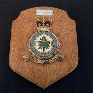 GROßE Vintage Royal Air Force 5 GESCHWADER Mess Wandrelief/Schild 1960 - Bild 1 von 9