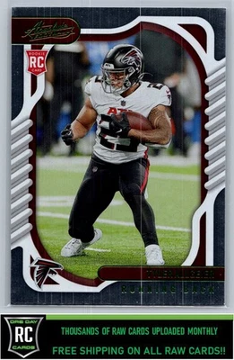 2022 Panini Absolute Green Tyler Allgeier #198 Rookie Atlanta Falcons - Image 1 of 2