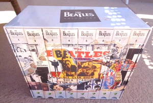 THE BEATLES ANTHOLOGY 8 VHS BOX SET USED VGC - Picture 1 of 4