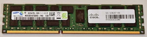 15-13637-01 Cisco 8GB PC3-12800R DDR3-1600 DIMM Memory RAM Samsung M393B1K70DH0 - Picture 1 of 4