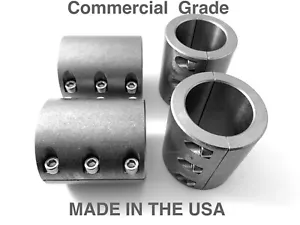 4 Steel tube clamps bolt on 1.875" 1 -7/8" roll cage mounts Can-Am Kawi Teryx - Bild 1 von 5