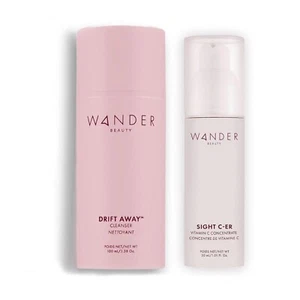 Skin Set for Women Vitamin C Serum 20% & Face Wash Foaming Cleanser Care Bundle - Picture 1 of 12