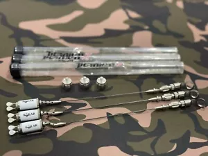 Solar Titanium Long Arm System Spulen mit weißen Köpfen x 3 Karpfenangeln - Bild 1 von 7