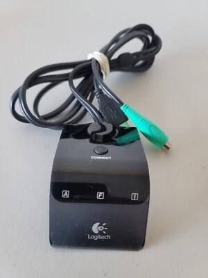 LOGITECH USB Receiver Keyboard & Mouse C-BT44 Wired Desktop EX-100 Dongle Only - Image 1 of 4