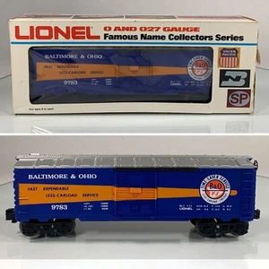LIONEL • O GAUGE • 1977 Baltimore & Ohio Boxcar 6-9783 • EX COND - Picture 1 of 21