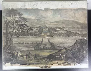 Antique 18th Century 1700's Engraving Blessington Ireland Etching Engraved War - Picture 1 of 16