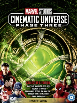 Marvel Studios Cinematic Universe: Phase Three - Part One DVD (2018) Chris - Image 1 of 2
