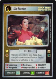 Star Trek CCG 1E Reflections KIRA FOUNDER NM/MINT - Picture 1 of 1