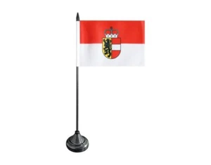Tischflagge Österreich Salzburg Salzburger Tischfahne 10x15cm - Picture 1 of 1