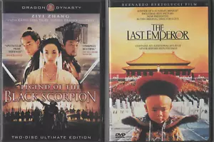 The Last Emperor & Legend of the Scorpion 2 DVD's Like New, FREE USA SHIPPING - Picture 1 of 2