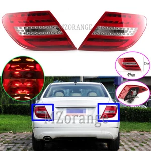 Left Right LED Rear Tail Light Lamp for Mercedes Benz C-Class W204 S204 2007-11 - Picture 1 of 12