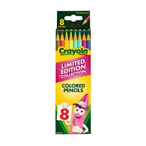 Crayola Limited Edition Colored Pencils, 8 Count – Gift for Kids Ages 5+ - Picture 1 of 7