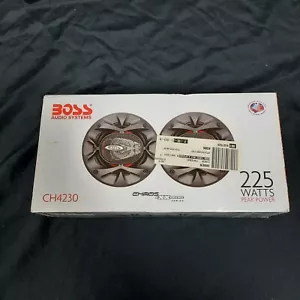 BOSS Audio CH4230 225 Watt Per Pair 4 Inch Full Range 3 Way Car Speakers - Picture 1 of 5