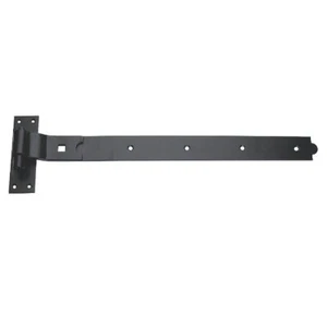 4 X Gomito Gancio E; Fascia Capanno Cerniere Porta Acciaio Nero 400mm X 45mm X - Bild 1 von 1