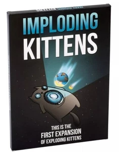 Imploding Kittens Exploding Kittens Card Expansion Pack - New Sealed Box - Picture 1 of 2