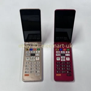 SHARP AQUOS A207SH Unlocked Flip Phone Gold/Pink Type C Charging Single SIM - Picture 1 of 23