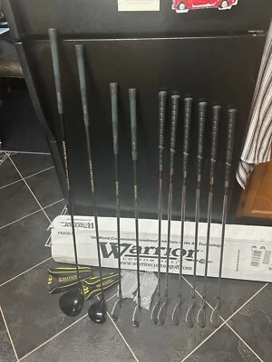 高尔夫球杆套装战士高尔夫球杆 3 木质(3,4 铁杆)泰勒梅燃烧器铁杆右手杆 — 第 1/4 张图片