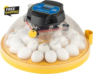 Incubadora de huevos Maxi 24 Advance con giro automático de huevos y control de temperatura - Imagen 1 de 12