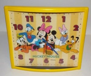 Mickey Mouse & Friends Yellow Wall Clock - Picture 1 of 5