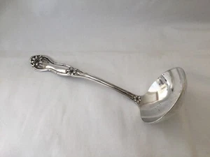 American Silver Co. PARAGON Silverplate MESTOLO GRAVY ~ NO monogramma - Foto 1 di 2