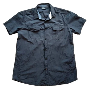 Bad Boy Men's Large Casual Dress Shirt Pin Stripe Pattern Street Urban Wear - Picture 1 of 9