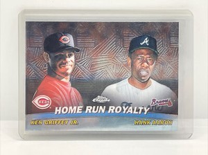 2001 Topps Chrome - Combos #TC9 Hank Aaron