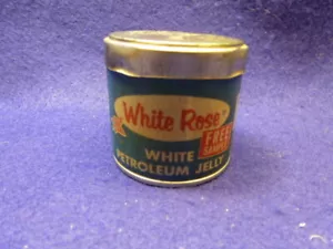 Werbung Weiße Rose Vaseline "Gratisprobe" Metallplatte Karton enthalten - Bild 1 von 6