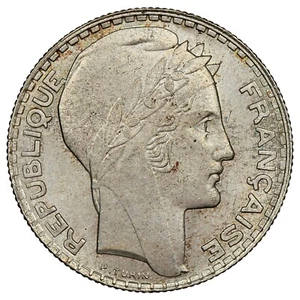 France - 10 francs Turin 1931 argent - SPL - F.360/5 - Gad.801 - KM.878 monnaie - Picture 1 of 2