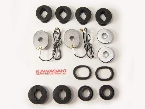 Kit de montaje de goma señal de giro delantera y trasera Kawasaki collar z1 kz900 kz1000 OEM Foto 1 de 1