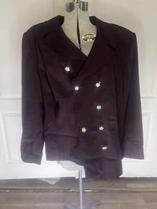 VTG AMANDA SMITH PURPLE 2 PC. BUSINESS SUIT LINED WOMEN SZ 20 - Picture 1 of 17